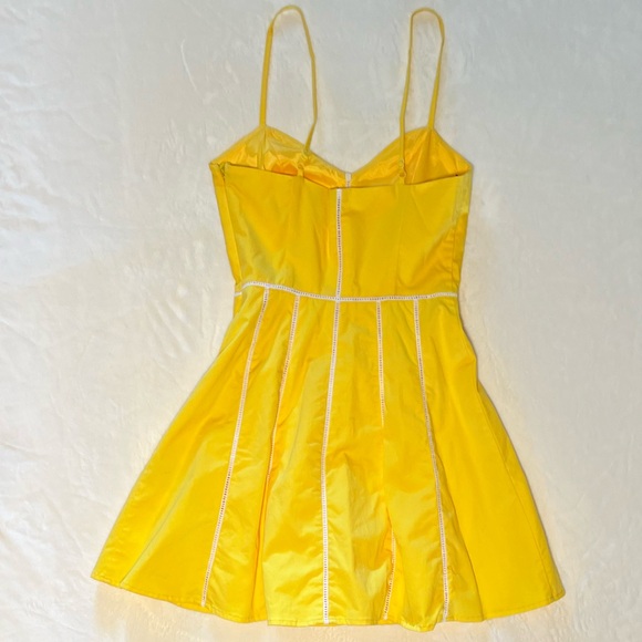 Yellow Bebe Sundress - Picture 3 of 17